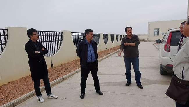 中州建設(shè)有限公司董事長深入施工一線現(xiàn)場(chǎng)辦公