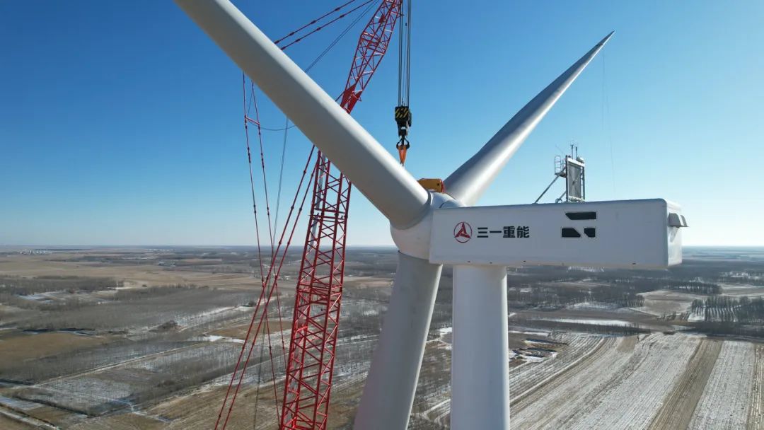 全球最大！三一開啟中國陸上風電7.XMW時代！